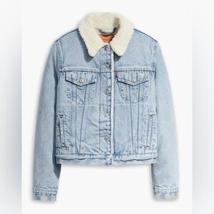 NEW Levi’s Original Sherpa Trucker Jacket Women’s Size XL